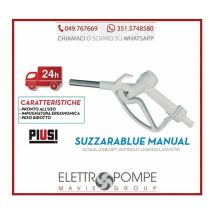PIUSI PISTOLA SUZZARA MANUALE PER TRAVASO AdBlue ANTIGELO LAVAVETRI ANTIGELO 80L