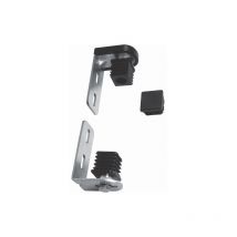 Pack pivot à visser - Haut et bas - Pour tube de 30mm - Nylon et Acier Deco Fer Forge