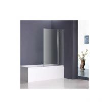 Pivot Bath Shower Screen Over Bathroom Glass Door Panel