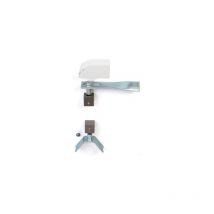 Pivot de Portail pour tube de 40x40 mm Carré Acier 35 x 35 mm Avec ou Sans Verrou Baionnette Pivot Portail Seul