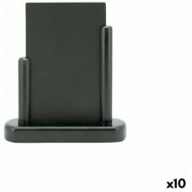 Pizarra Securit con soporte negro 17,5 x 15,5 x 5 cm