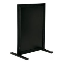 Pizarra Securit negro con stand 78 x 56 x 40 cm