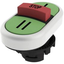 Pizzato Elettrica - Bouton Poussoir Triple Touche E21ptrs9aaay Vert, Rouge, Vert 1 Pc(s)