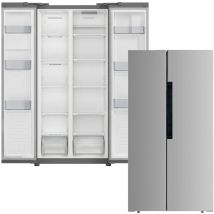 Kühl-/Gefrierkombination sbs 440.4A+NF si - 476 l, silber, eek f - PKM