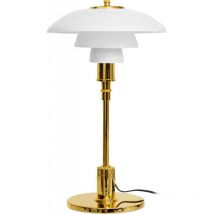 Pl 4/3 Lampe - Stahl und Glas Gold chrome