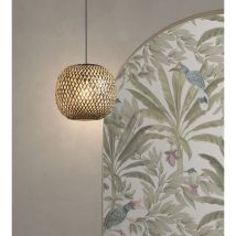 MDC - pl kenia l Natural+Negro ø38cm 1xE27