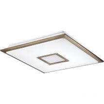 MDC - pl NILA,47x47cmLED40W 3-6Kcont. rem.(estre+bronce)