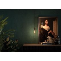 Pl solo medalla 1xE27 1,20m cable texti