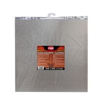 Placa aislante fibra roca+alum - 50X50 cm