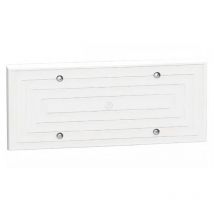 Placa ciega 6-7 módulos Arnocanali 100mm Blanco 506C.3