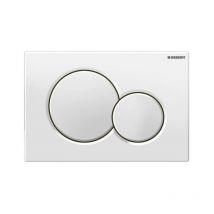 Sevengirl - Placa de accionamiento geberit sigma 01 - Para cisterna UP320 / UP720 - 115.770.11.5 - Blanco