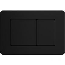 Placa de desbloqueo de acero para bastidor de soporte Geberit, Negro mate