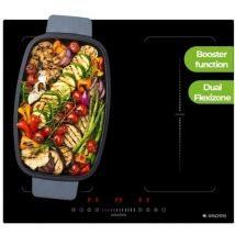 Aspes - Placa de Inducción 60cm 4 Zonas AIFZ2601S Full Flexi Negro