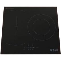 Placa de Inducción Amsta AMTI631F 1 zona flexible 3 fuegos 60 cm 7400w Negra