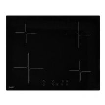 Placa de inducción de 60 cm con 4 zonas color negro Samet Etna60 f