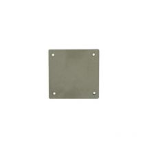 Placa de limpieza de acero cepillado, L.5 x W.5 Chrisligne
