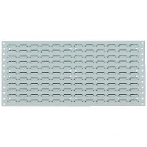 Placa visualización etiqueta 991x457 mm gris RAL 7035
