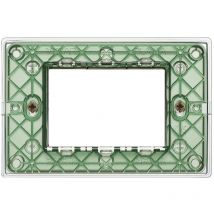 Placa de Vimar Plana 3 Módulos Reflejo de aire 14653.42