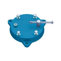 Brockhaus Heuer - Bandeja rotativo para torno compacto/Frente, para Ancho de bocas : 140 mm, Paso de los agujeros 120 x 96 mm, dimensión de los