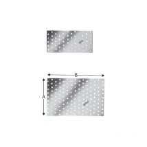 Chapa perforado NP20/100/300 sst (por 25)