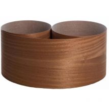 Placage acajou en rouleau de 250cm 25 cm pré-encollé