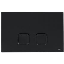 OLI - Placa de control negro mate para casetes Plain OL0070829 Negro mate