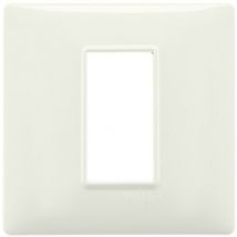 Placca 1 avorio color module 14641.02