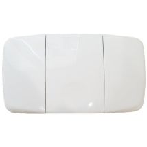 Placca meccanica per cassetta incasso – CS2400B – Compatibile con modello pneumatico a pulsante singolo – Coes Company Srl