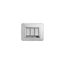 AVE - Placca Personal44 Alluminio Nat. 3M ( cod. 44P03ALS )