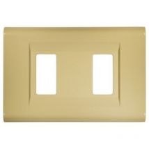 FEB 2582/A Placca Click a 2 Moduli, Avorio