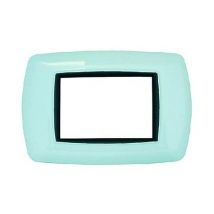 Placca Col. Bianco ' FEB 3 Posti - '2983/Wh' Compatibile Serie Bticino Magic