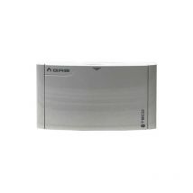 Teco - Placca di copertura per collettore k7 silver