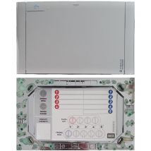 Placca di copertura valvola Acqua Teco D03 Multicolore Cromo lucido