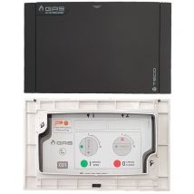 Teco - Placca di copertura valvola Gas C01 Multicolore Nero Opaco
