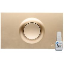 Placca esterna P-80 Oro Opaco per cassetta incasso Faismilani