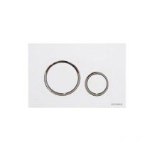 Schwab - Placca Vela Bianco/Cromo - P47-0201-0250