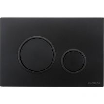 Placca Schwab Vela Doppio Scarico Nero Opaco