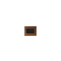 Placca veralegno cotibe 3 posti – Elettricità – Installazione elegante e funzionale – Compatibile solo con armatura speciale