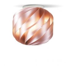 Linea Zero - Plafón de metal rosa Cm. 40x39h