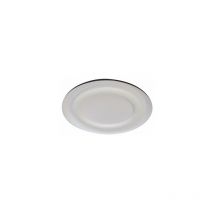 Cristalrecord - Plafón led 'Jara' (48W 3000K 2650lm) – Blanco/Negro