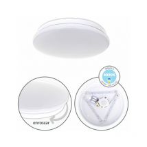 Plafón drift 12W led 960lm 4000K A.6xD.25cm Blanco