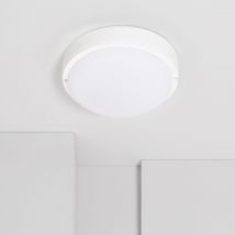 Efectoled - Plafón led 25W Circular para Exterior Ø175 mm IP65 Hublot White 6500K Blanco Frío