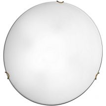 Kolarz - moon - Lámpara de techo empotrada simple de vidrio Lifestyle, latón antiguo, 4x E27