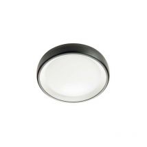 Plafón redondo 13W Led 4000K grafito linea loft