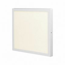 Fab 150694001 Plafonnier 36w 4000k 3,5x40x40 cm plat blanc 3060lm