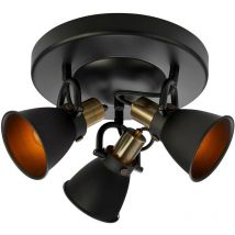 Markslojd ALTON Foco de Techo 3 Luces Negro