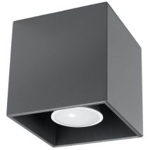 Sollux - SL.0567 Lámpara de Techo quad 1 antracita - ref: SL.0567