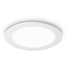 Ideal Lux - Groove - Foco empotrable cálido cálido medio redondo led 1 luz Blanco