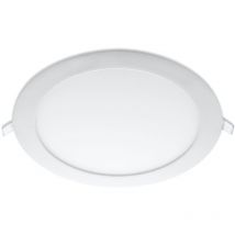 6W 540lm lámpara de techo led 160° Ø120mm IP40 Plata - blanco natural 4000K
