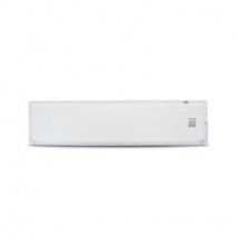 Vision-el - Lámpara de techo regulable con retroiluminación led, ca 220/240 v, 36 w, 3960 lm, 120°, resistente al agua, IP40, IK02, 1195 x 2